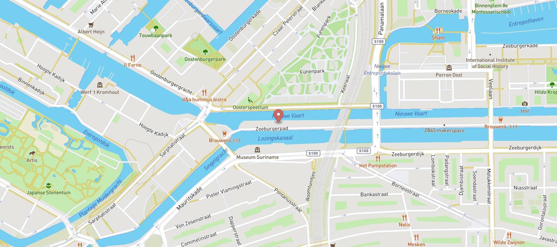 Autoservice KwikFit Amsterdam Centrum map