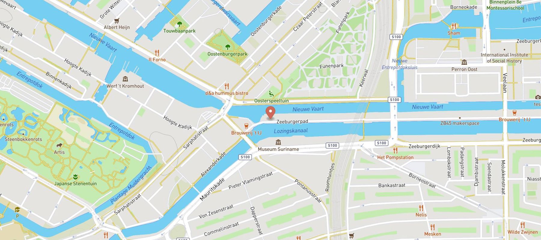 Mooie Boules Amsterdam map