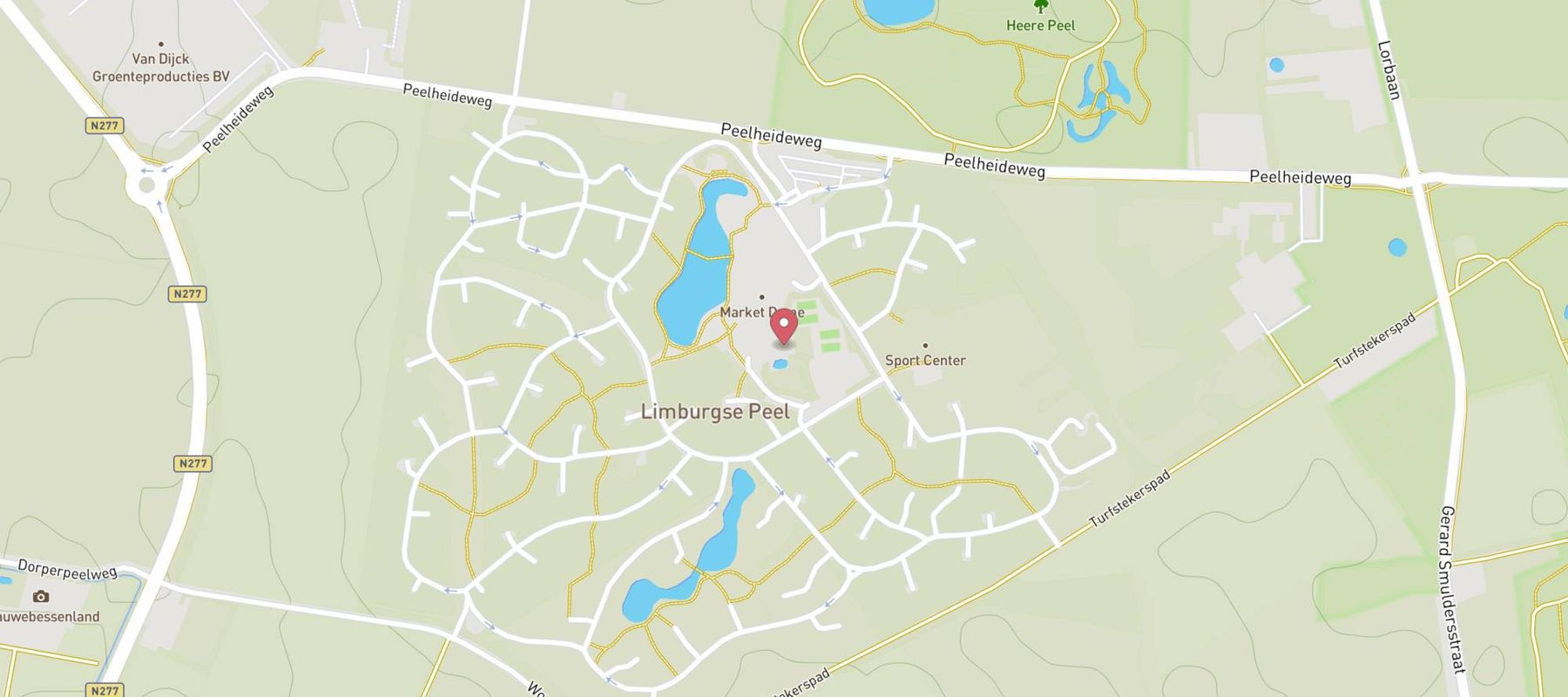 Center Parcs Limburgse Peel map