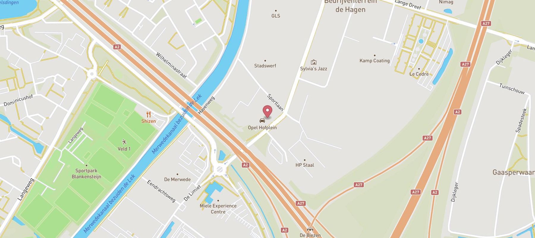 Tango Vianen map