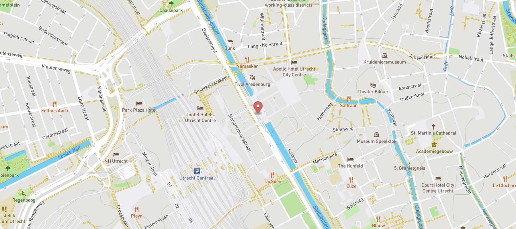 SIXT Autoverhuur Utrecht map