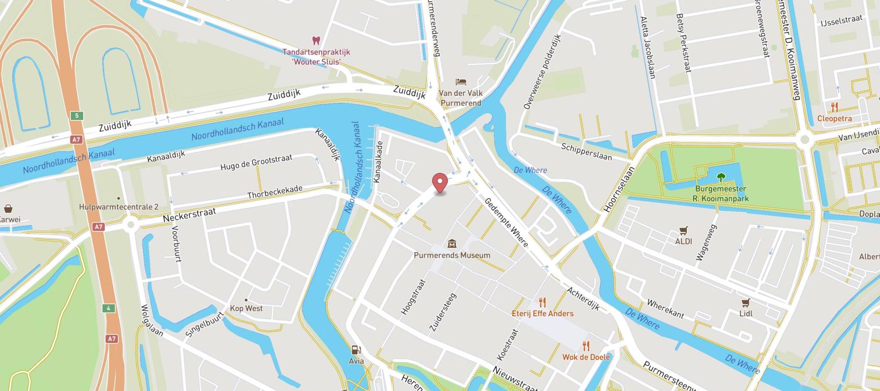 BCC Purmerend map