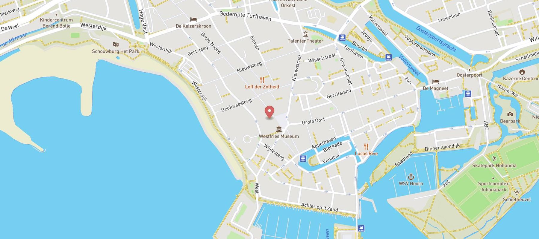 Ysbrantsz Restaurant Boutique Hotel map