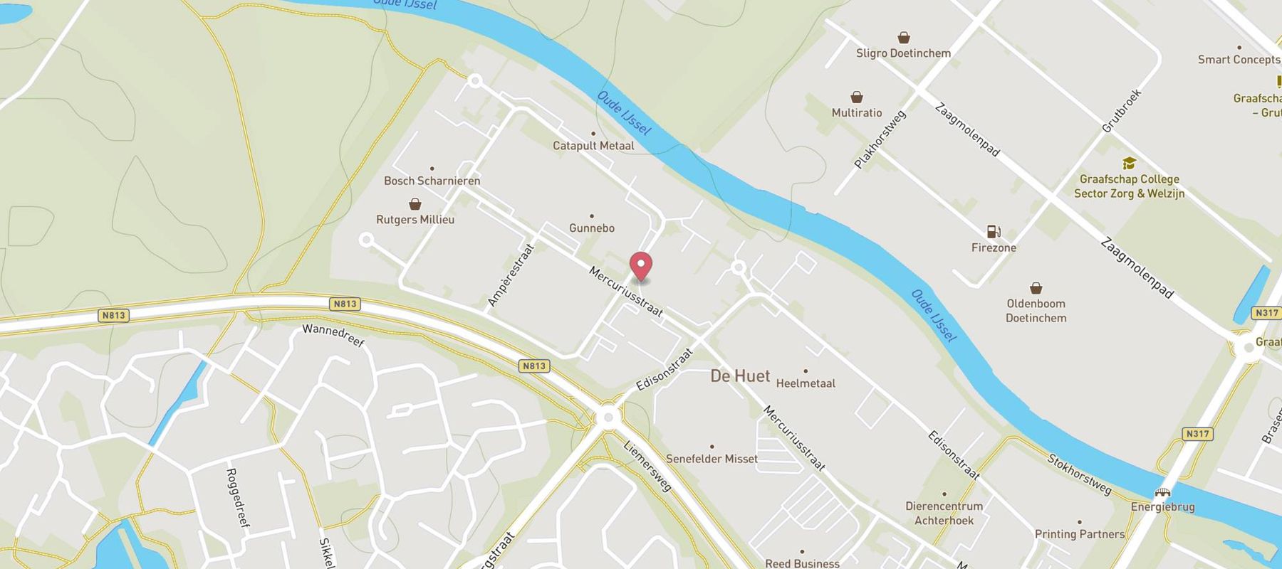 Tango Doetinchem map