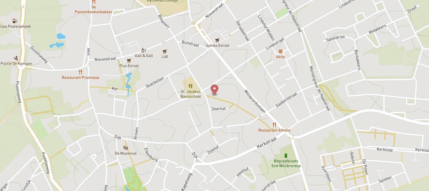 Hubo bouwmarkt Eersel map