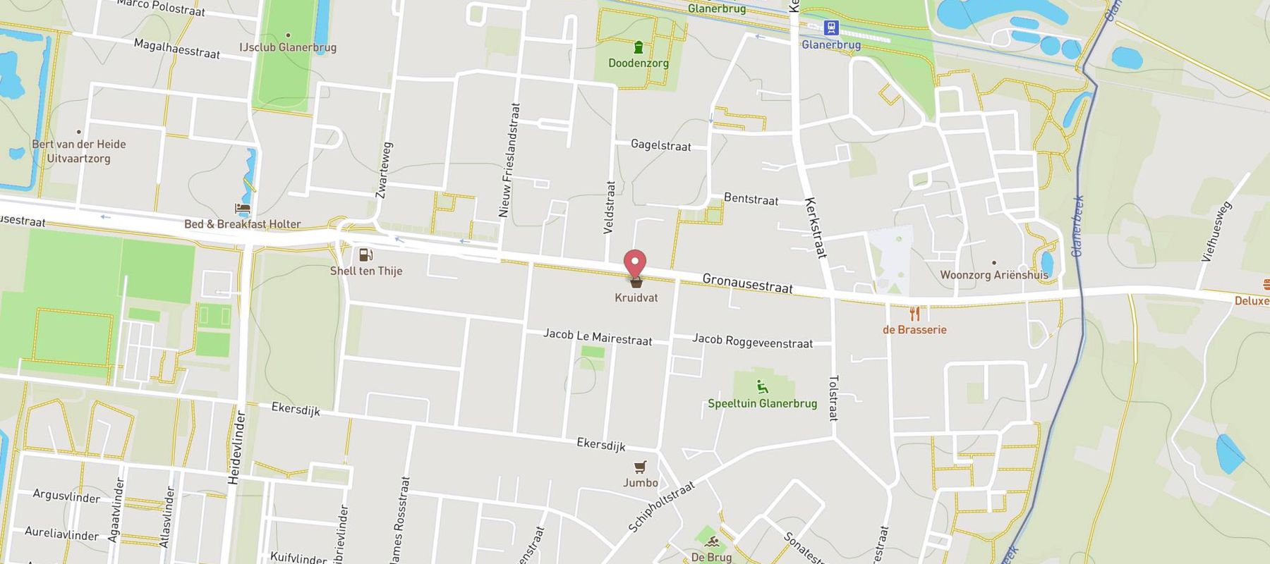 Kruidvat map