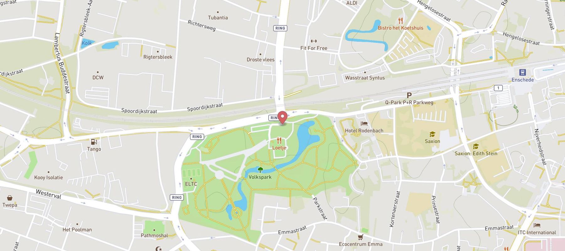 Volkspark map