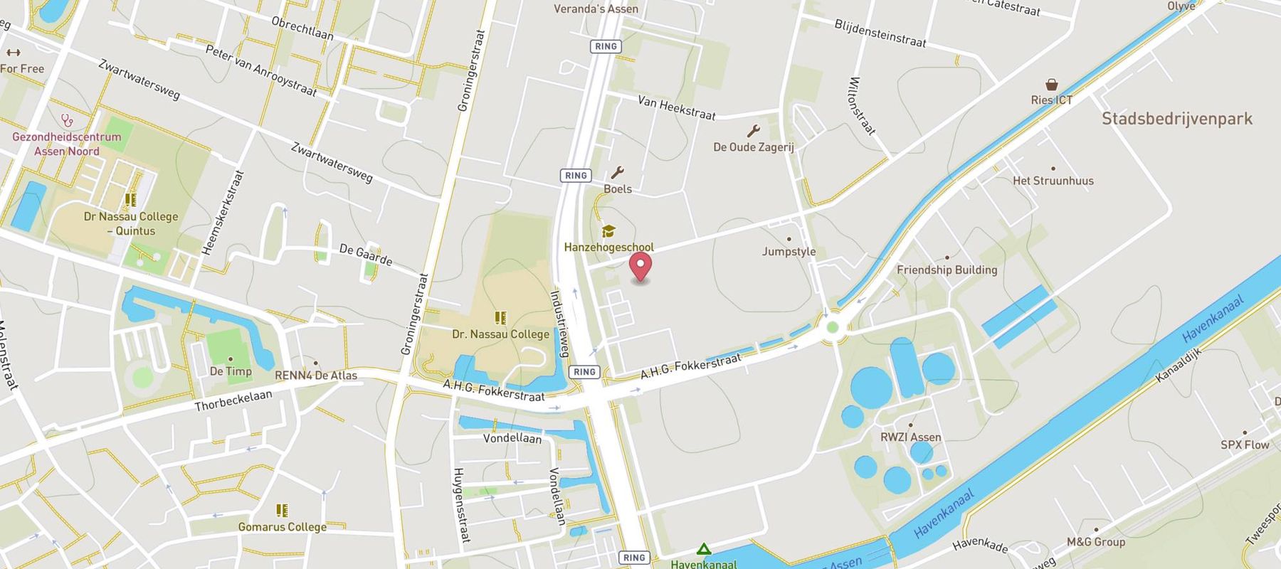Sligro Assen map