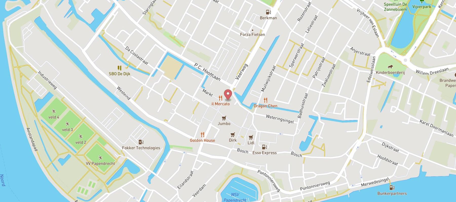Bakker Bart Papendrecht map