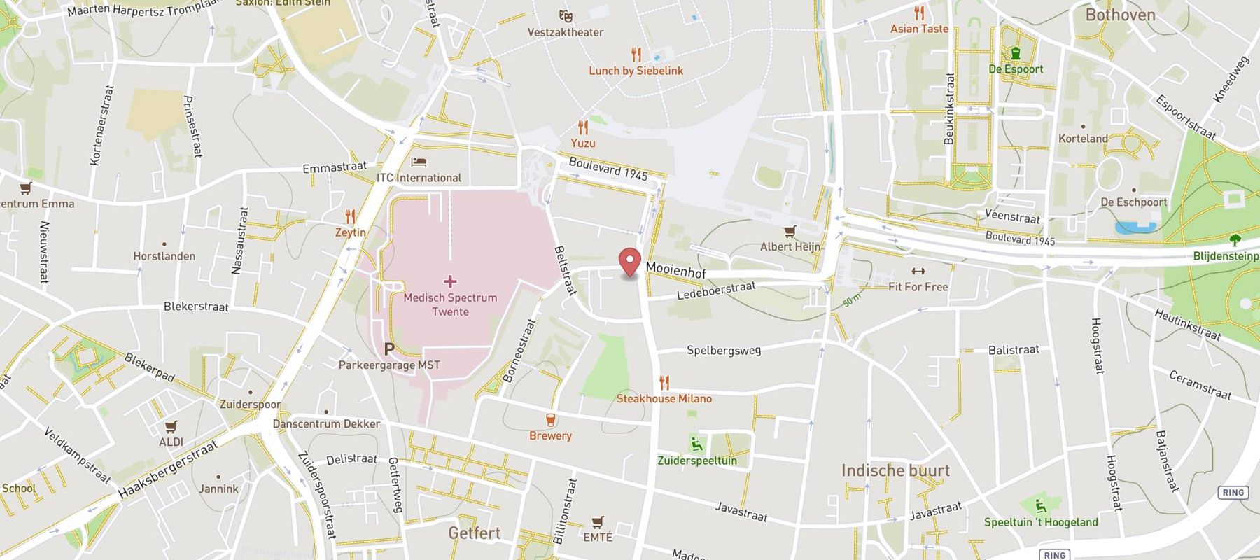 ANWB winkel Enschede map