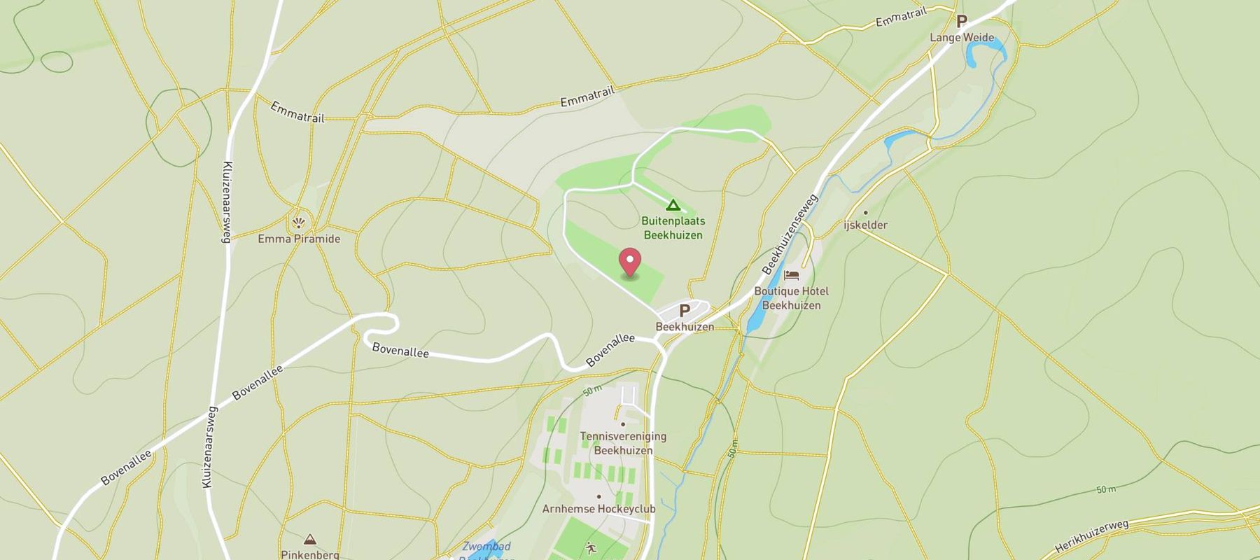 Buitenplaats Beekhuizen map