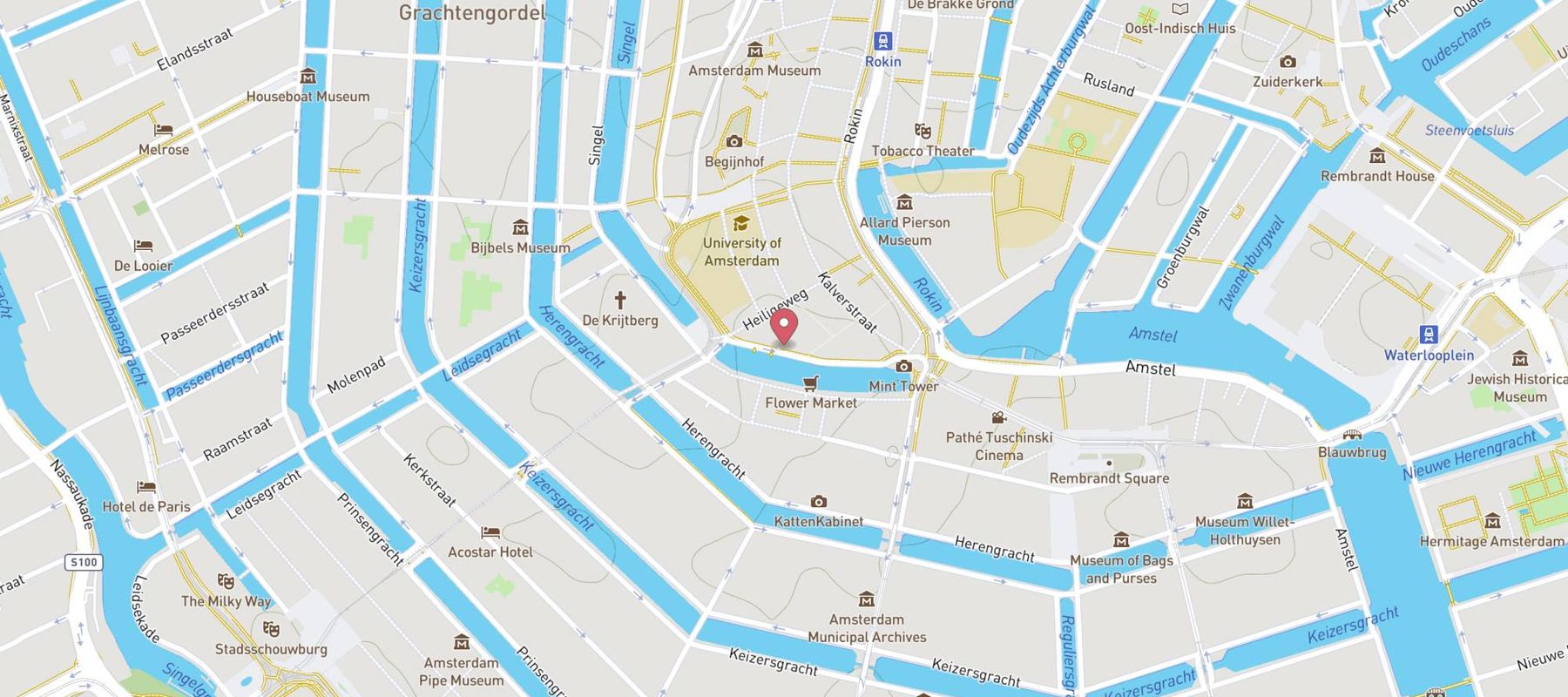 ParkBee Kalverstraat map