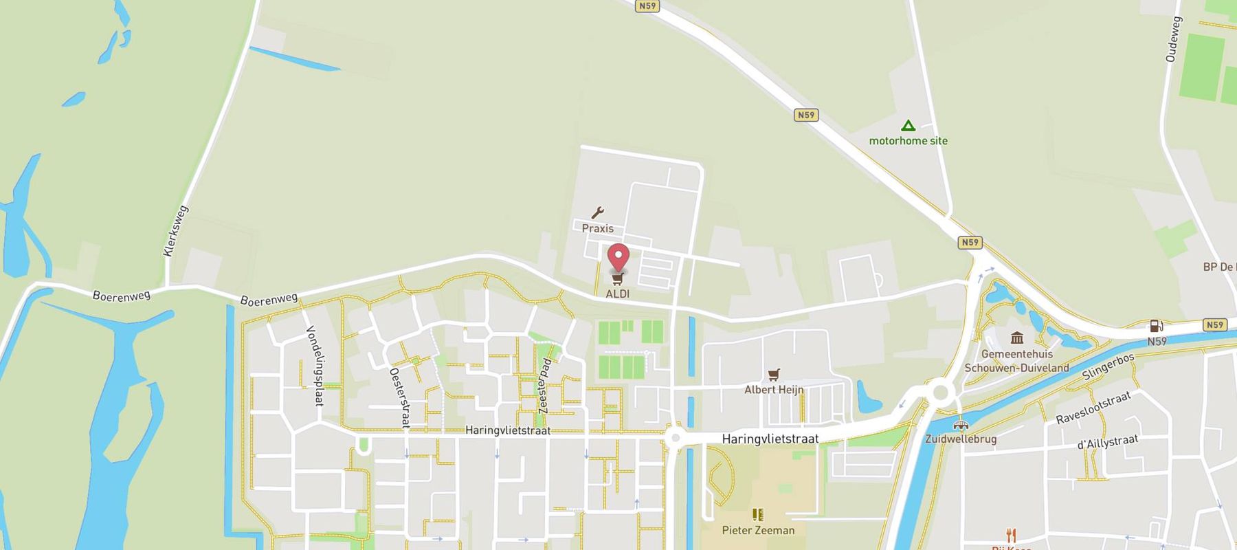 ALDI map