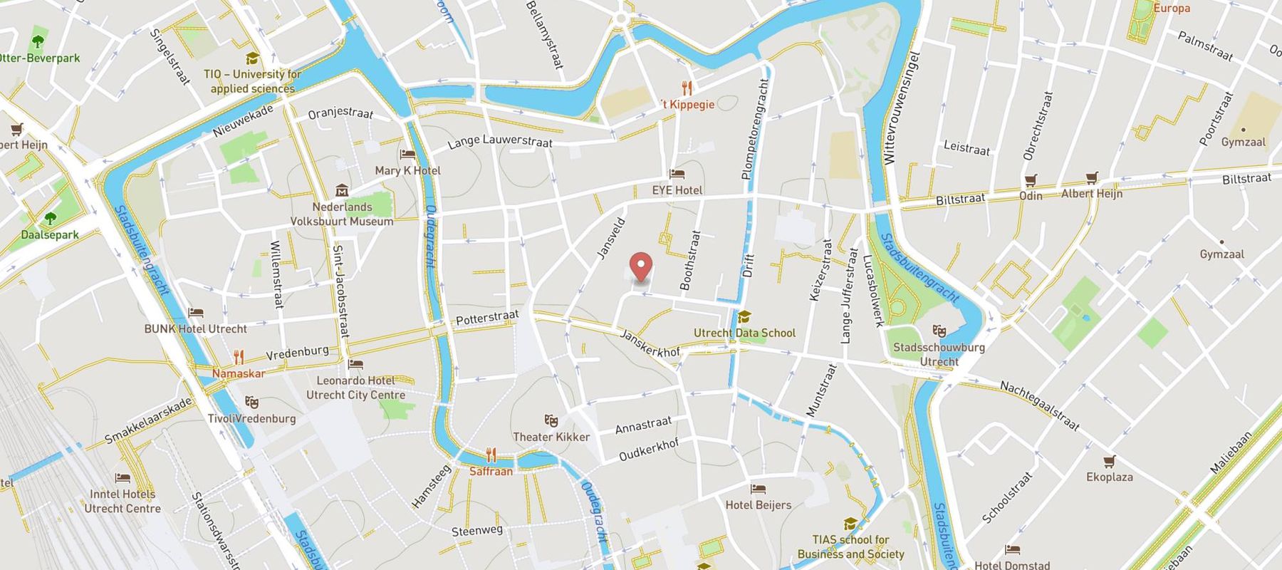 Hofman Utrecht map