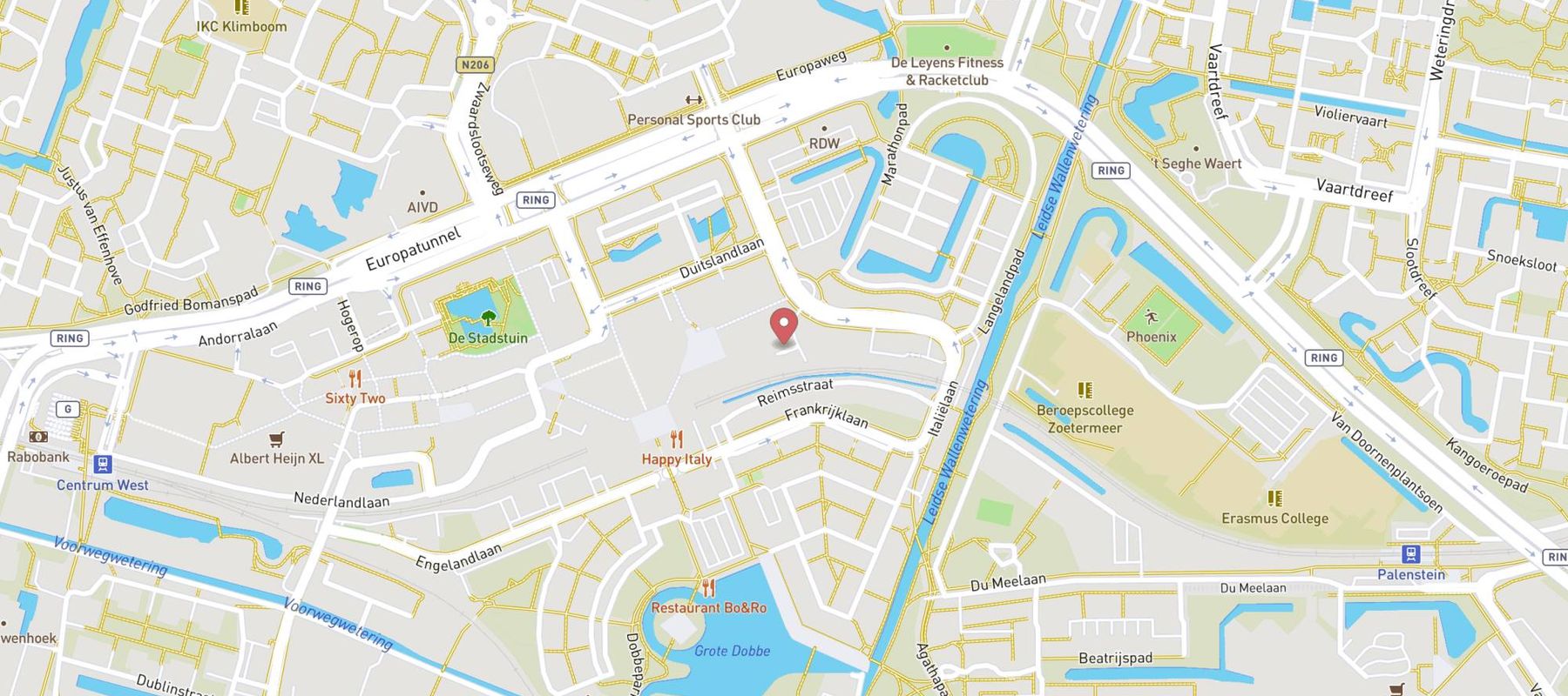 Interparking Stadshart map