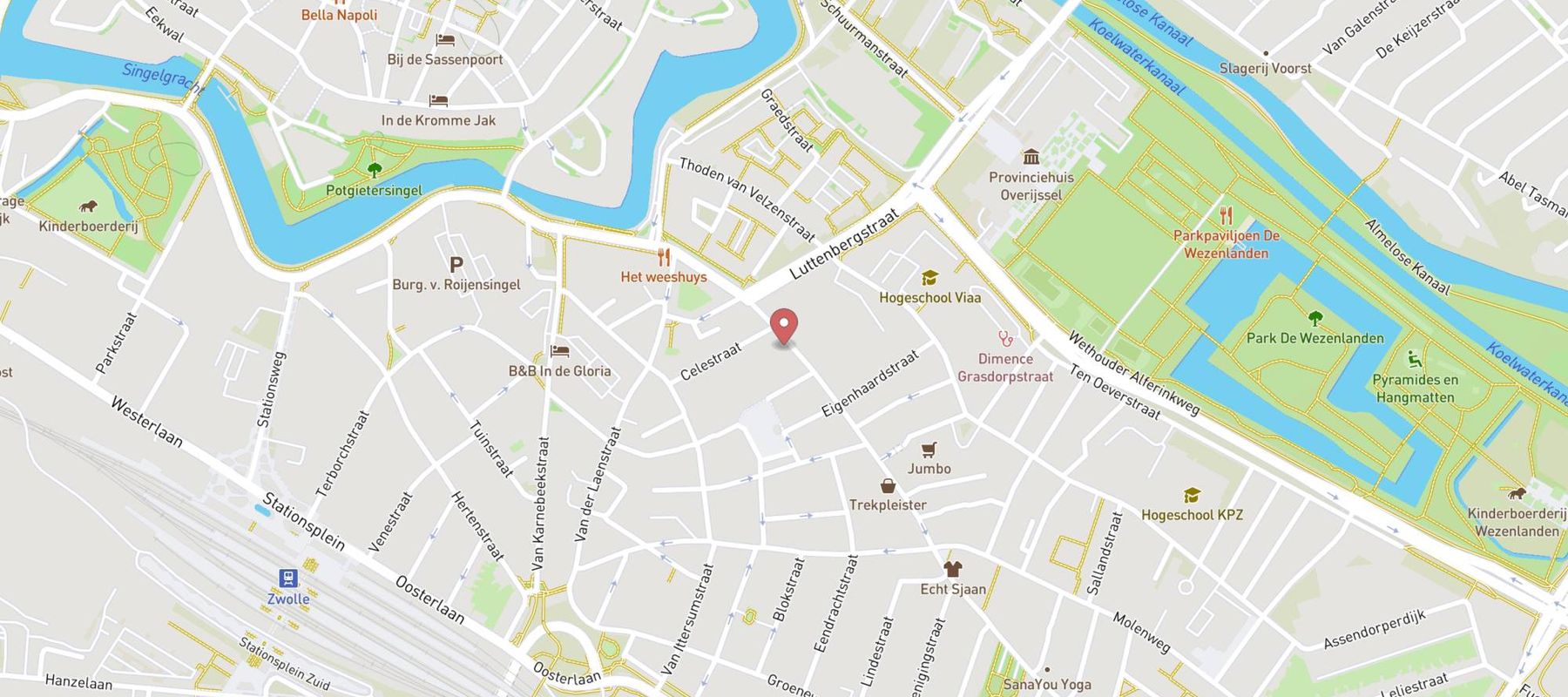 Action Zwolle map