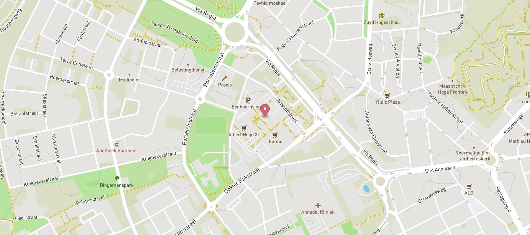 Expert Maastricht map