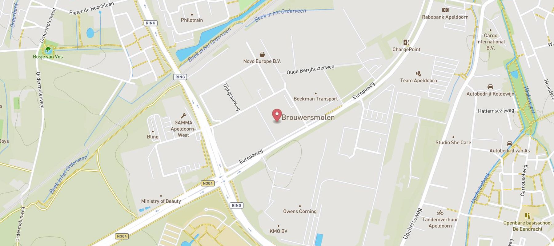 Bristol Apeldoorn map