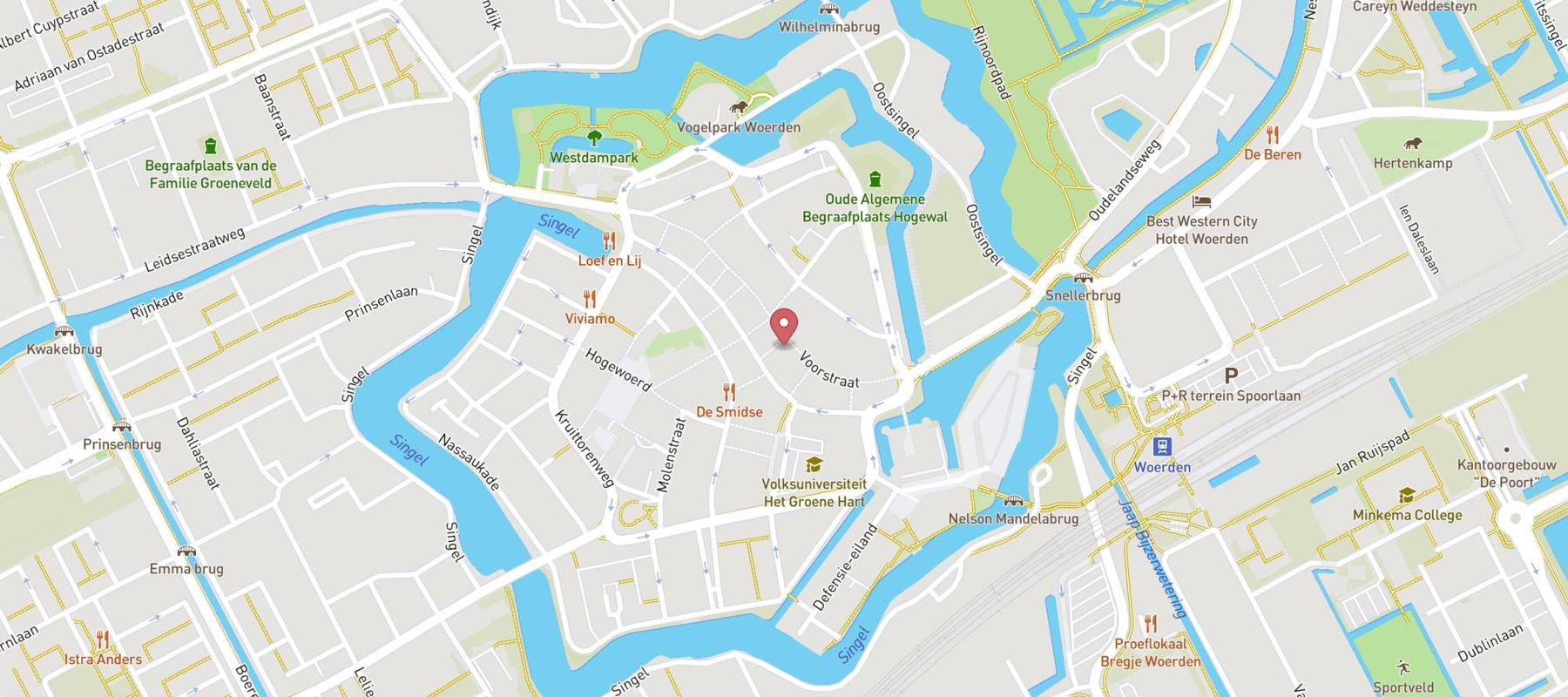 Kruidvat map