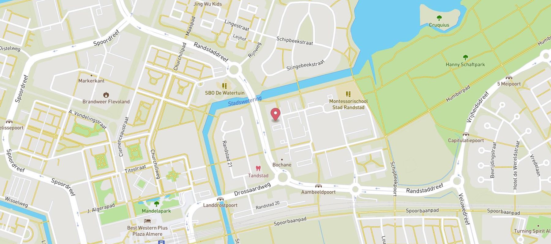 Autoservice KwikFit Almere-Stad map