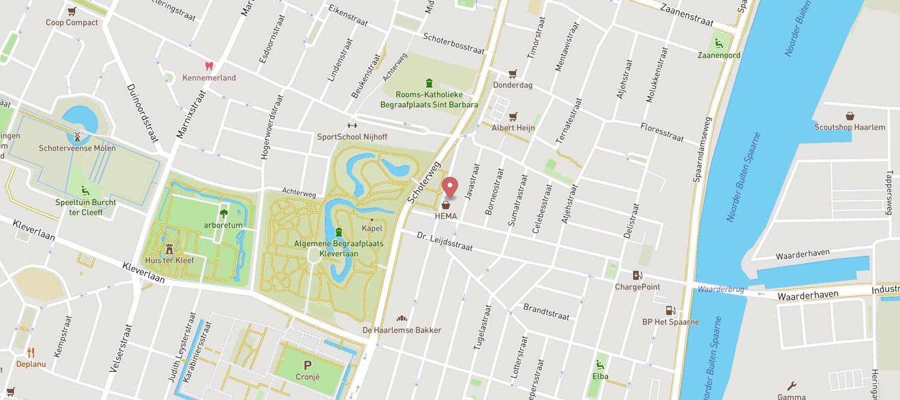 HEMA map