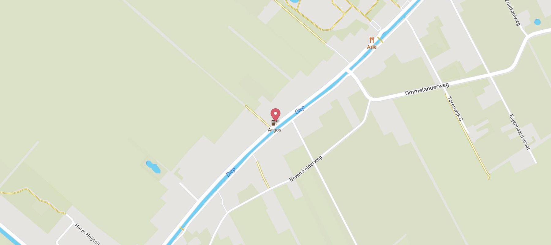 Argos Nieuwe Pekela map