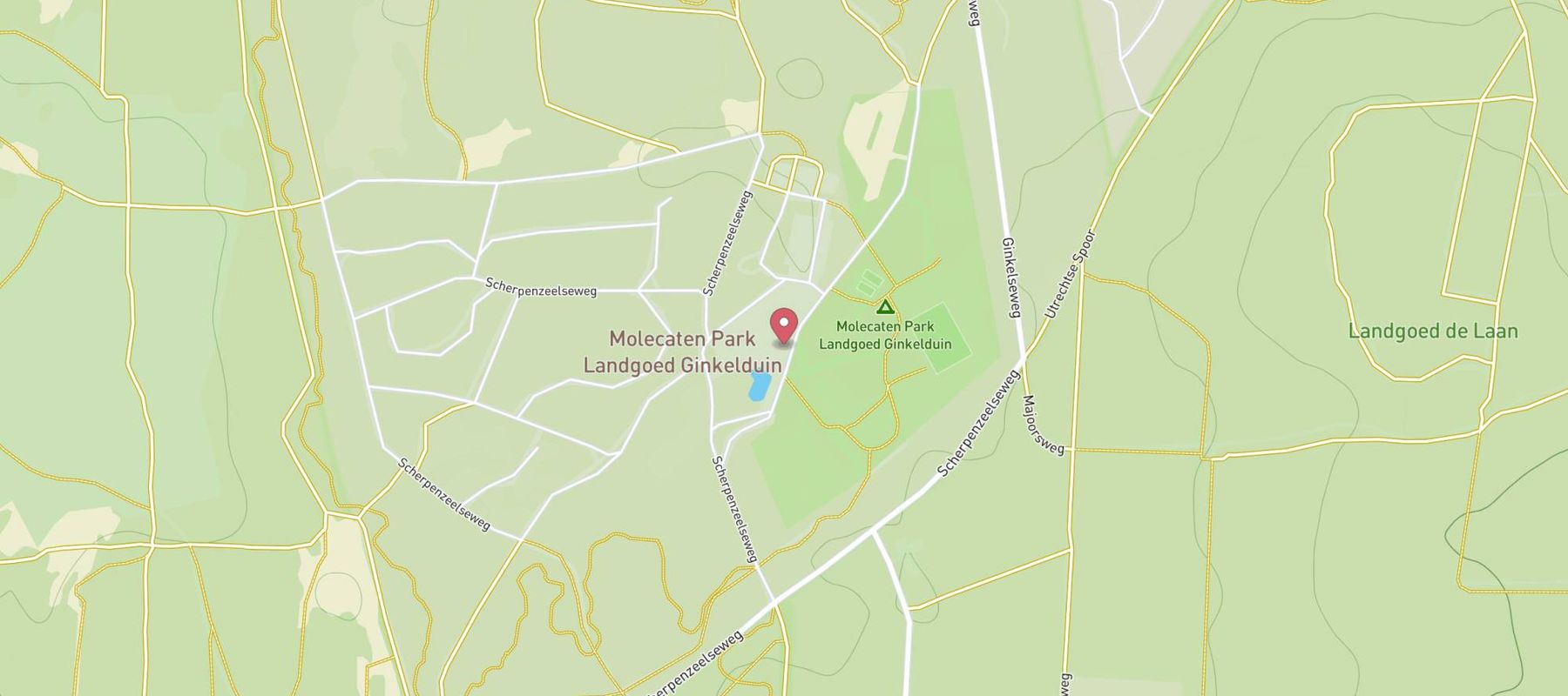 Molecaten Park Landgoed Ginkelduin map