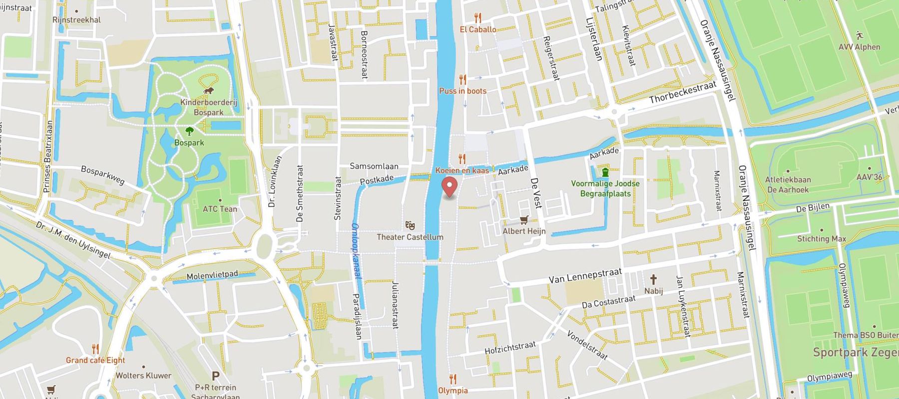 ANWB Winkel Alphen aan den Rijn map