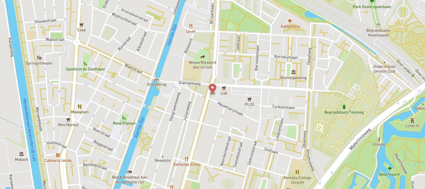 Blokker Utrecht Smaragdplein map
