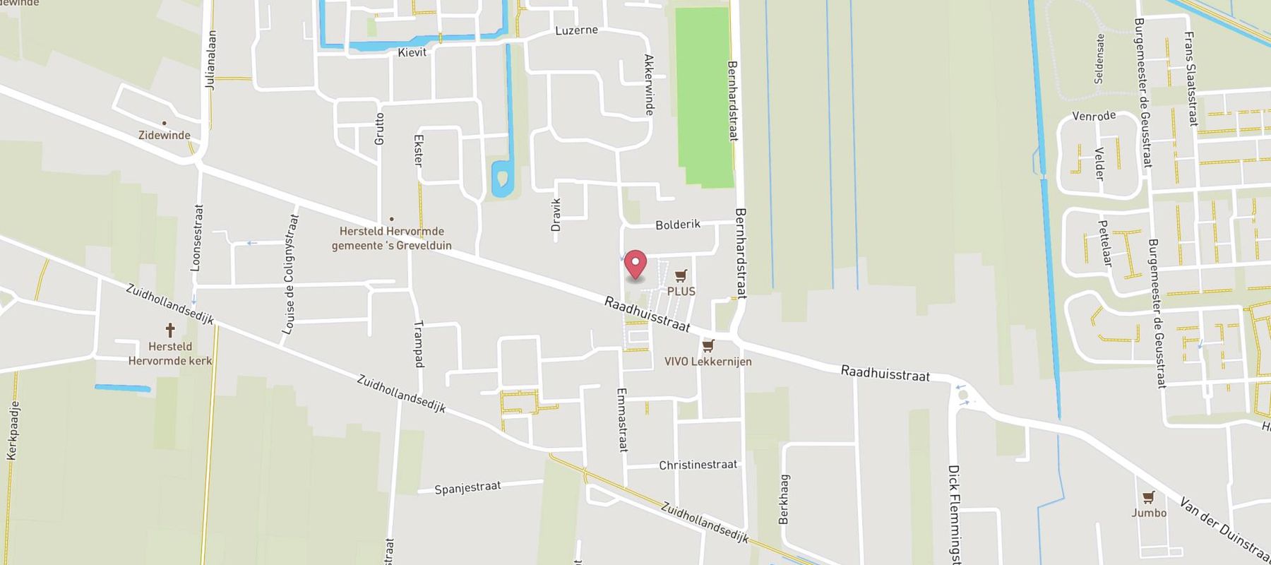 Kruidvat map
