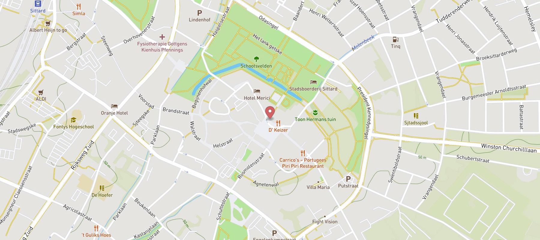 Café Schtad Zitterd map