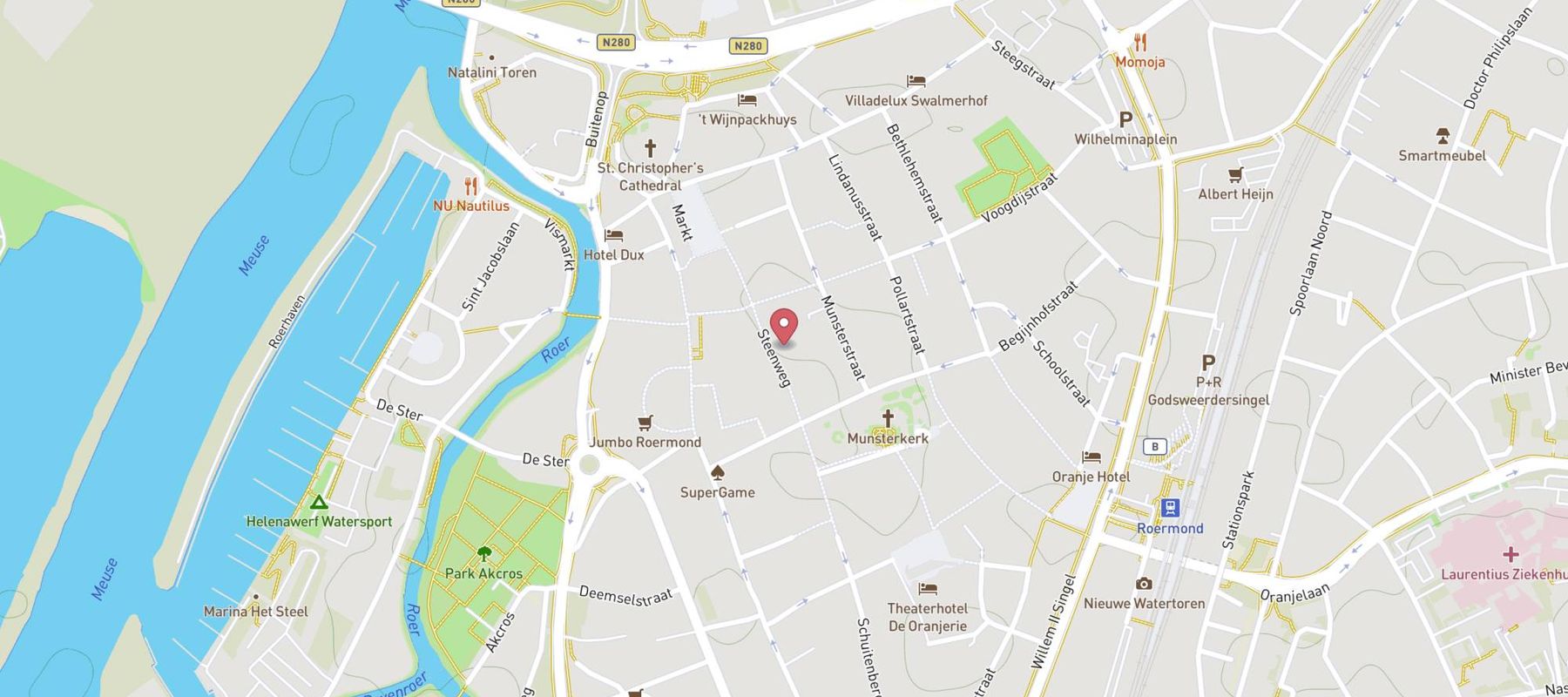C&A map
