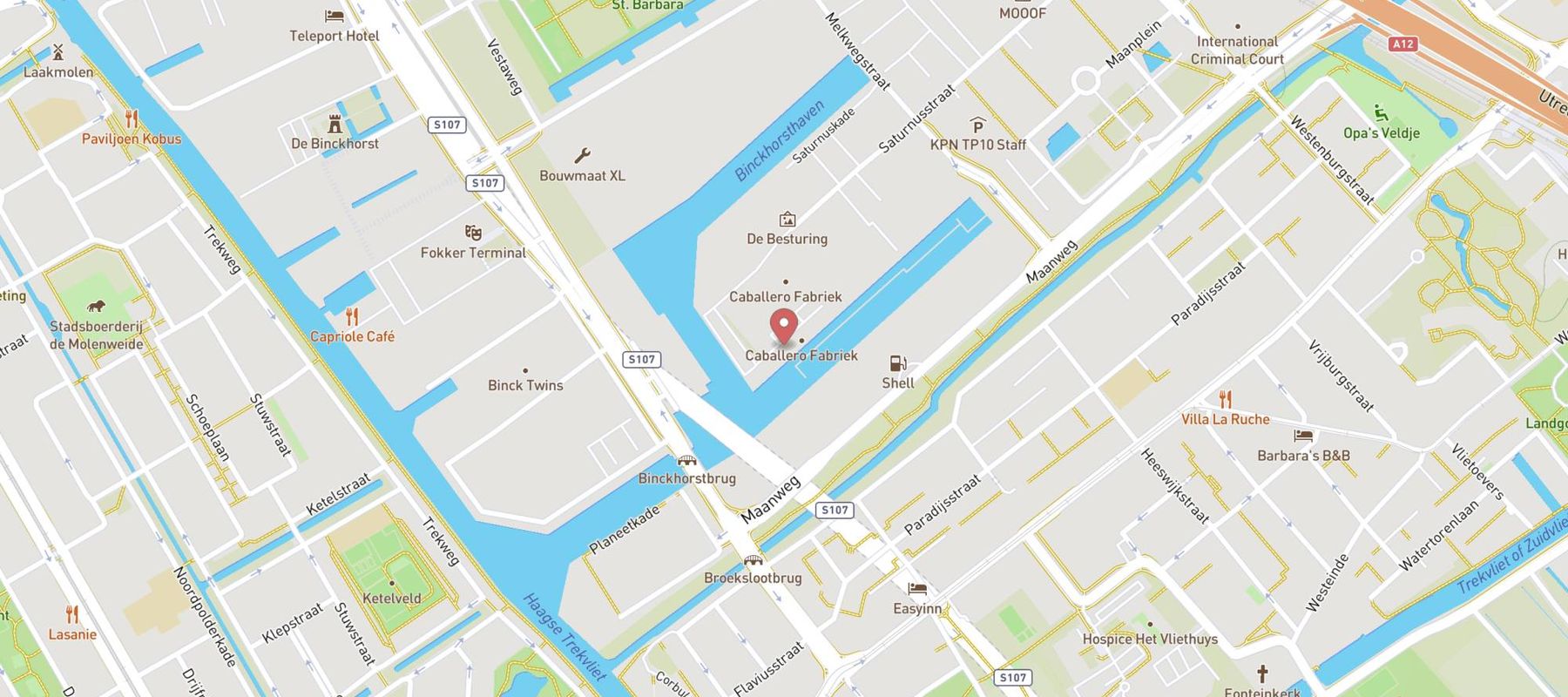 Loetje Den Haag Binckhorst map