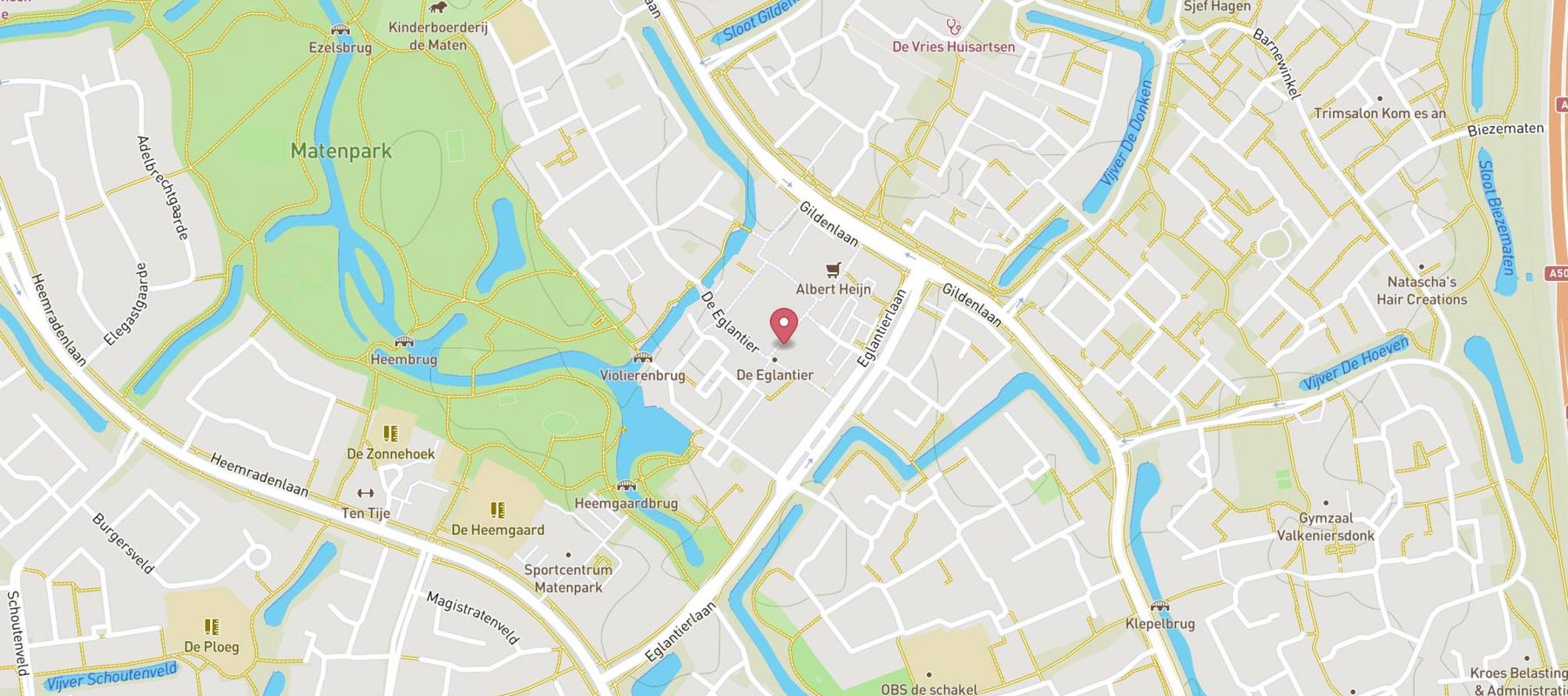 Hans Anders Opticien Apeldoorn Winkelcentrum De Eglantier map