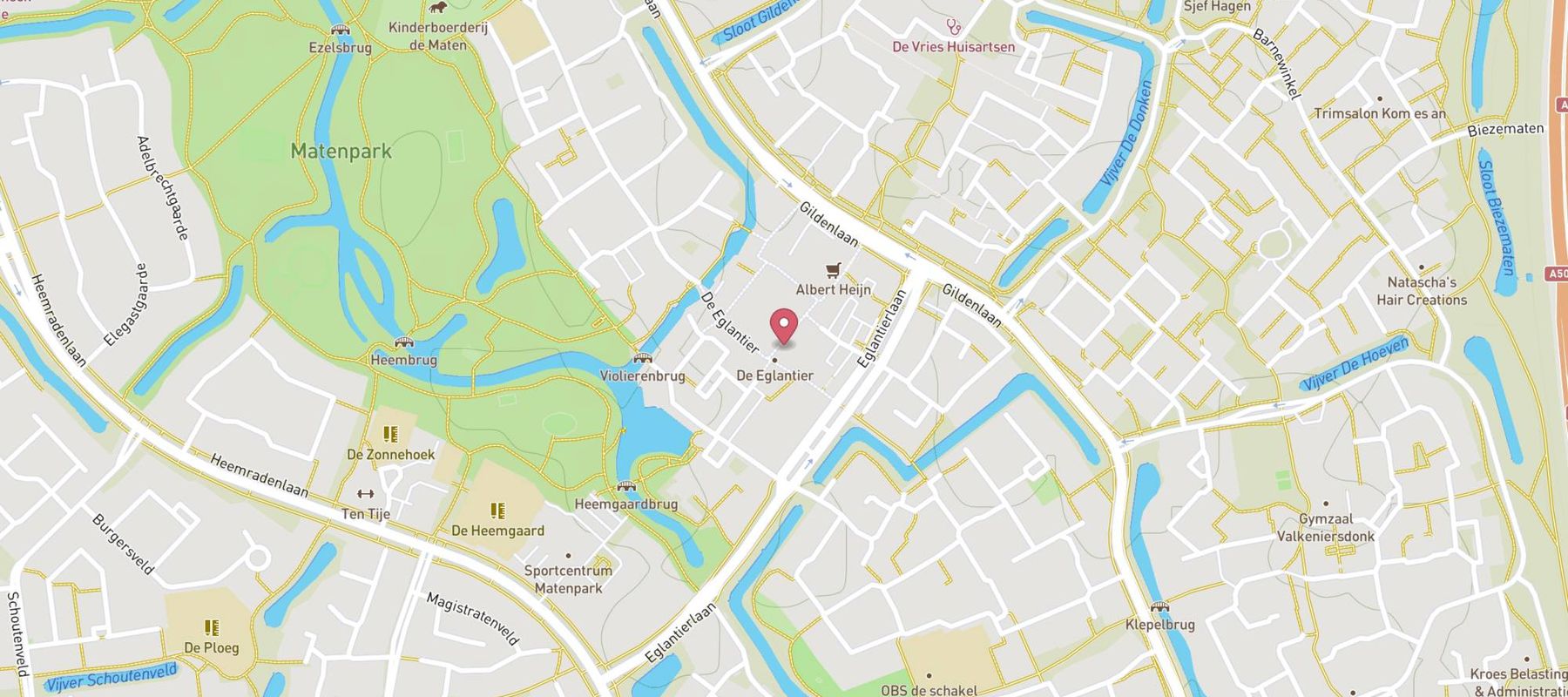 Hans Anders Opticien Apeldoorn Winkelcentrum De Eglantier map