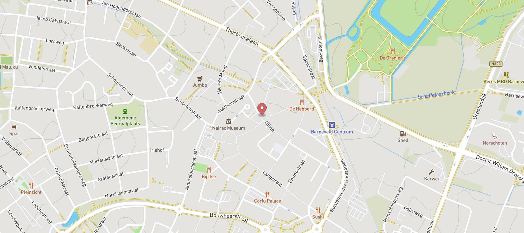 Pearle Opticiens Barneveld map