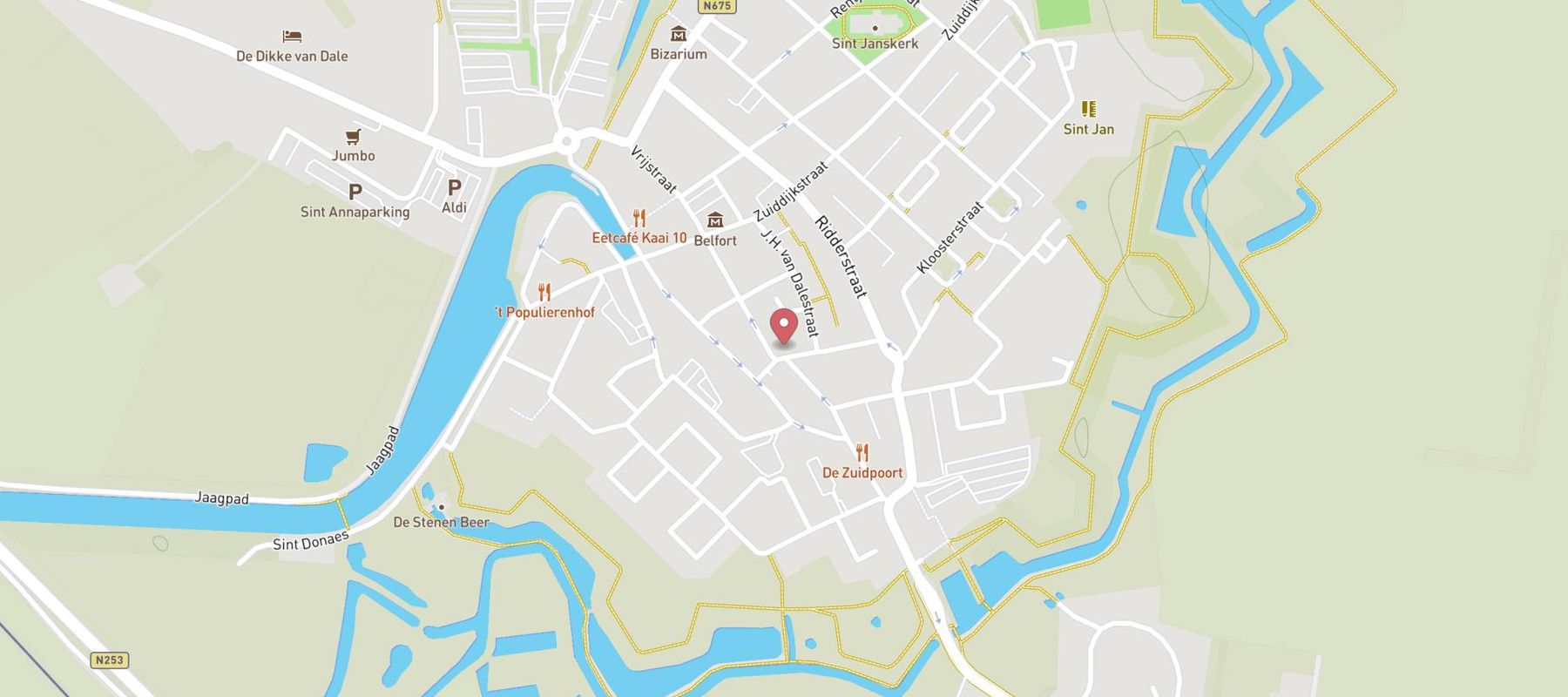 C&A map