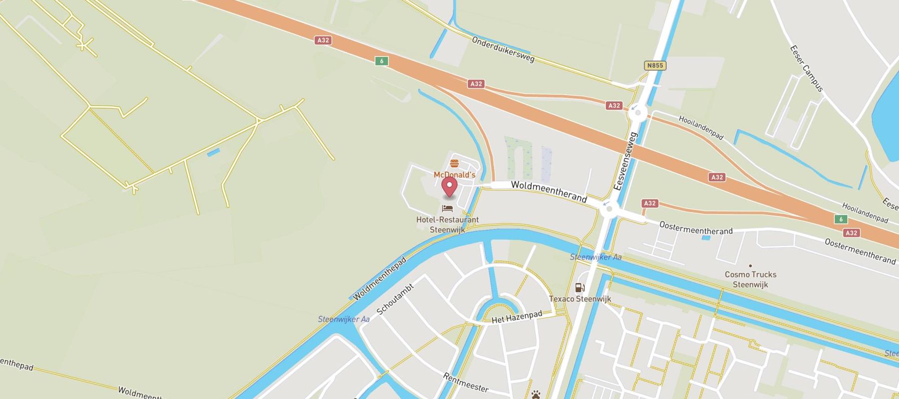 Fletcher Hotel-Restaurant Steenwijk map