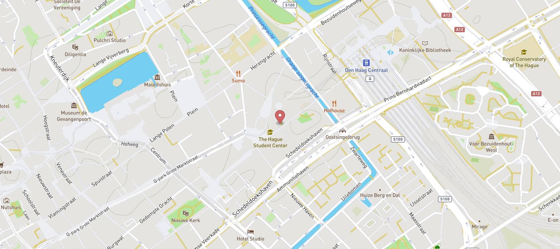 Bakker Bart Den Haag Turfmarkt map