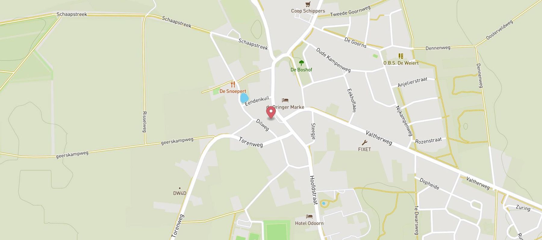 Tamoil Express Odoorn map