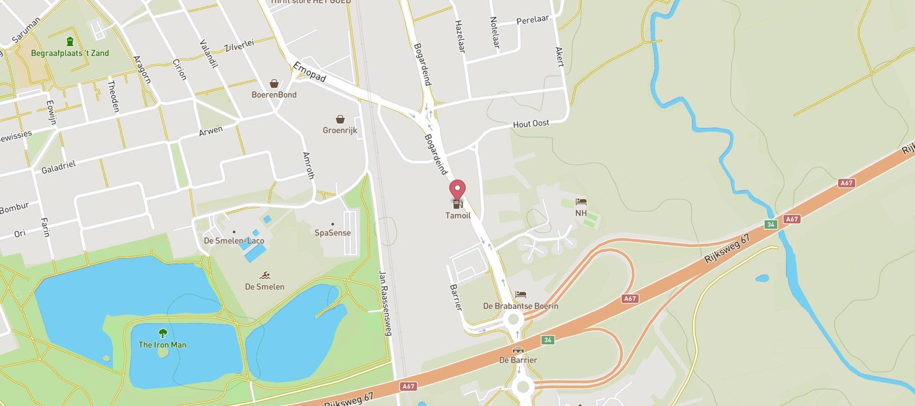 Tamoil Express Geldrop map