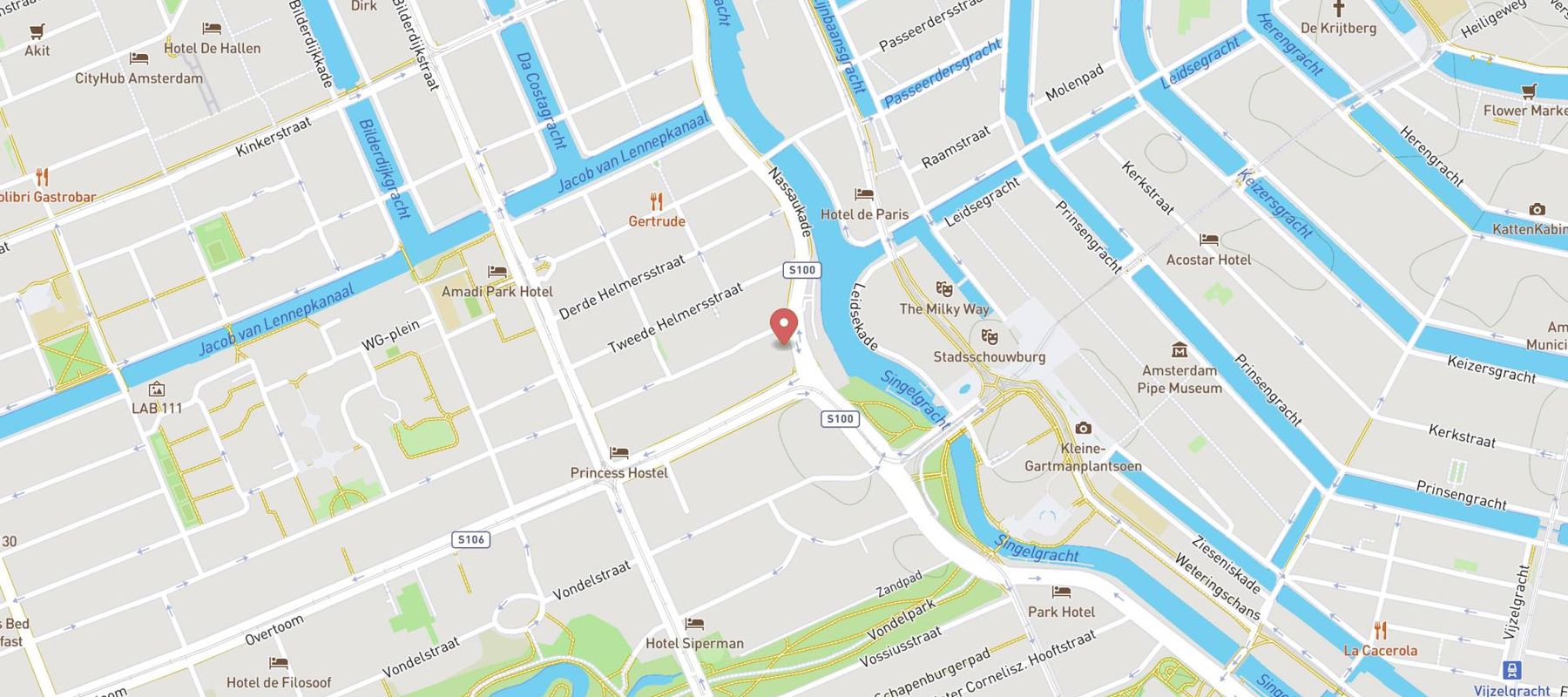 Leonardo Hotel Amsterdam Leidse Square (Former The ED Amsterdam) map