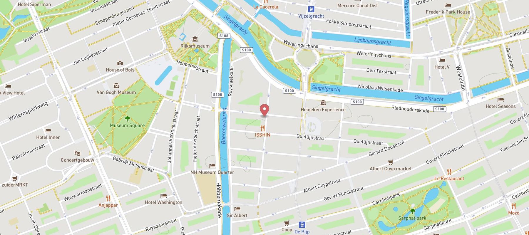Café Caron map