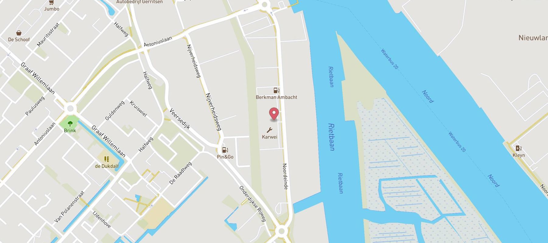 KARWEI Hendrik-Ido-Ambacht map