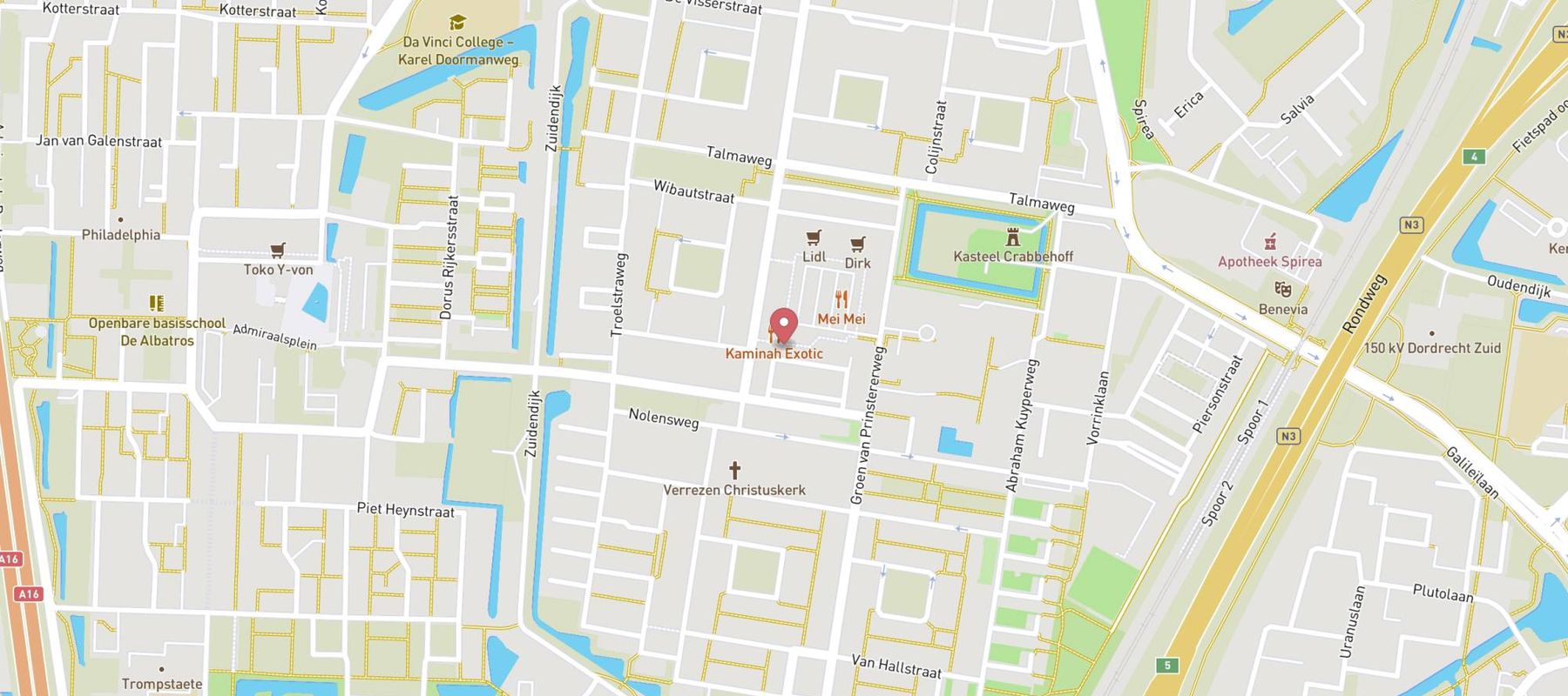 Trekpleister map