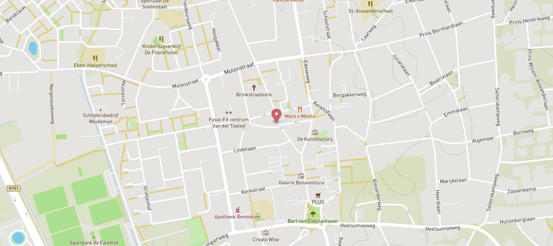 Eindeloos Eten Drinken Genieten map