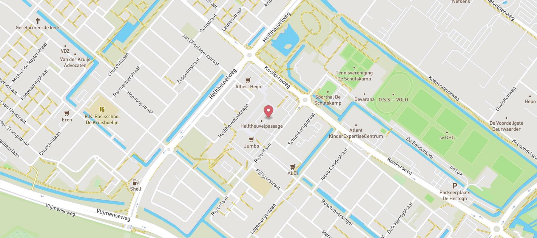 Xenos Den Bosch Helftheuvel map