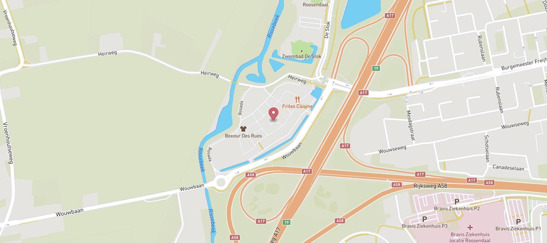 Designer Outlet Roosendaal map