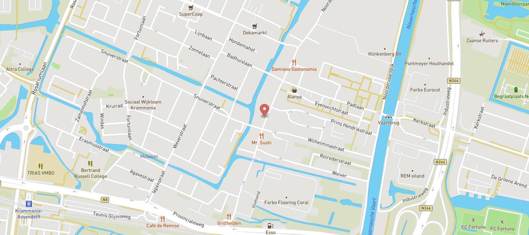 HEMA map