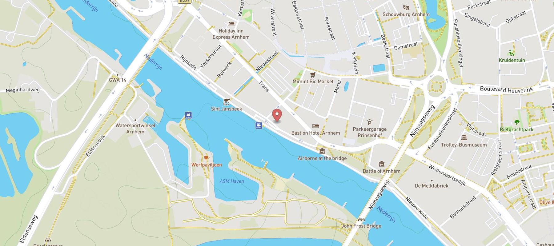 Restaurant Salathai map